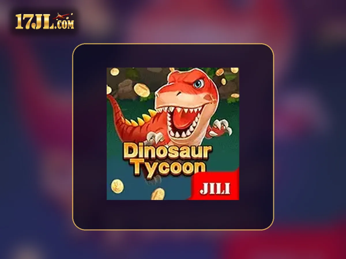 17JL Dino Hunter visual featuring Dinosaur Tycoon game cover