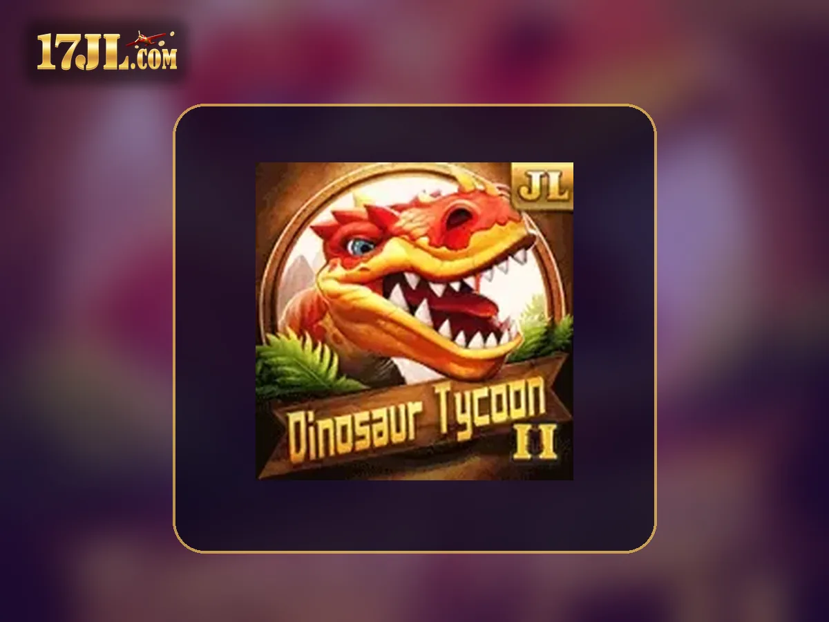 17JL Dino Hunter visual featuring Dinosaur Tycoon 2 game cover
