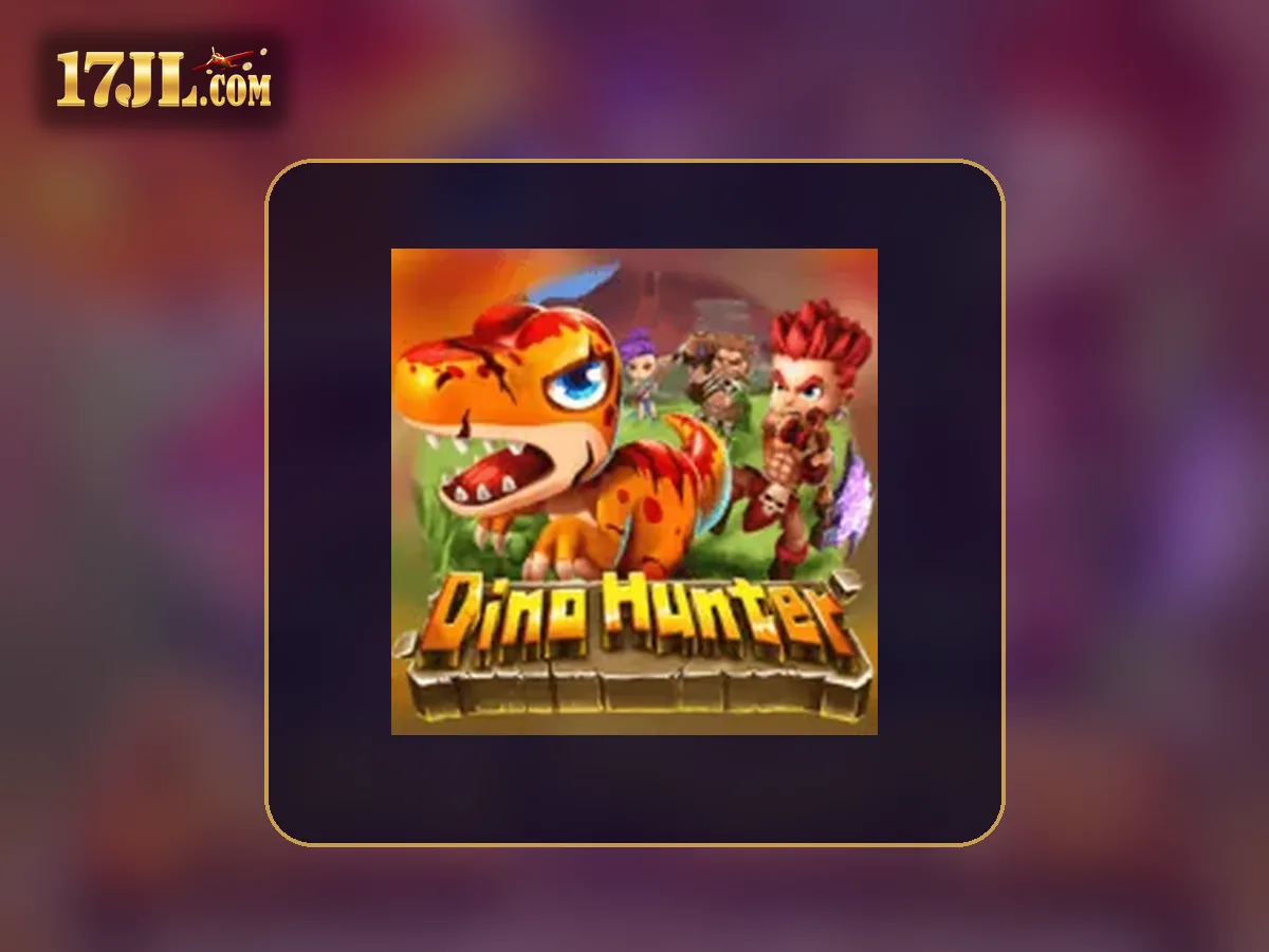 17JL Philippines homepage visual featuring Dino Hunter game cover
