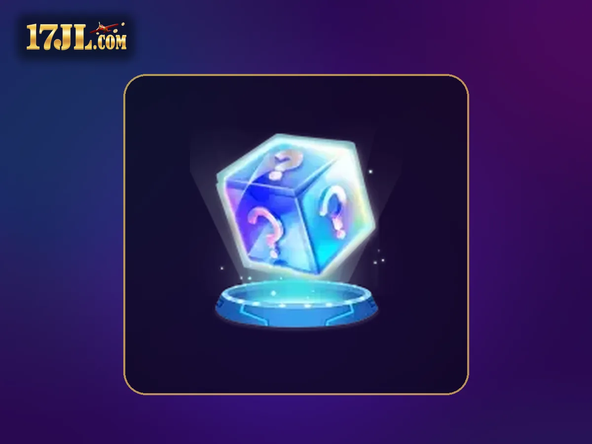 17JL promotions visual featuring Animated mystery reward box
