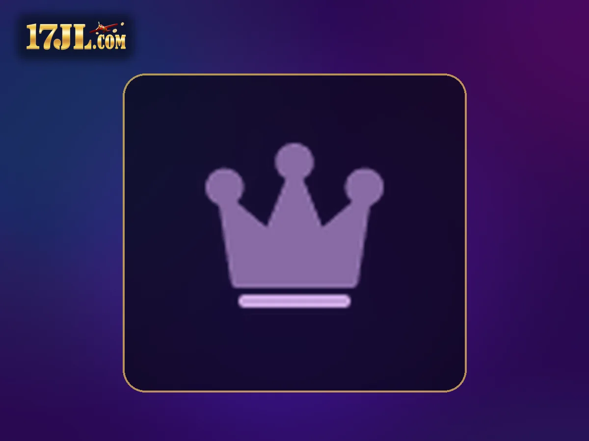 17JL promotions visual featuring VIP crown icon